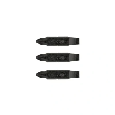Afbeelding van Leatherman bitset met #1 #2 kruiskop en 3/16&quot; sleufschroevendraaierbits Geschikt voor alle multi tools vervangbare bithouder
