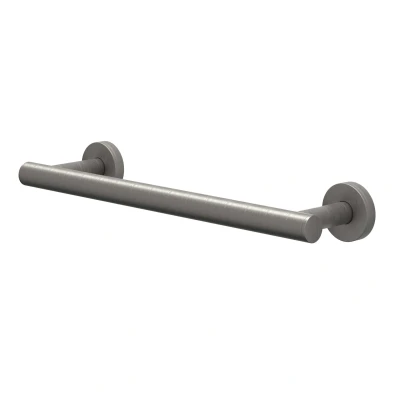Afbeelding van IVY badgreep 30cm enkel Geborsteld Metal Black PVD