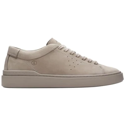 Afbeelding van Clarks Heren Craft Swift Sneaker, Grijs Nubuck, 8.5 UK, 42.5 EU
