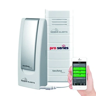 Afbeelding van Temperatuurbewaking in uw koelkast, vriezer, Sensor MA 112 Pro Series met Gateway, Moobile Alerts, Technoline, 3,2 x 1,7 8,7 cm
