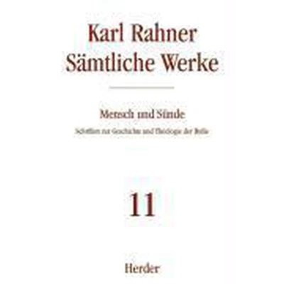 Afbeelding van Sämtliche Werke 11. Mensch und Sünde
