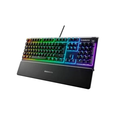 Afbeelding van Mechanisch toetsenbord SteelSeries APEX 3 Zwart Frans AZERTY