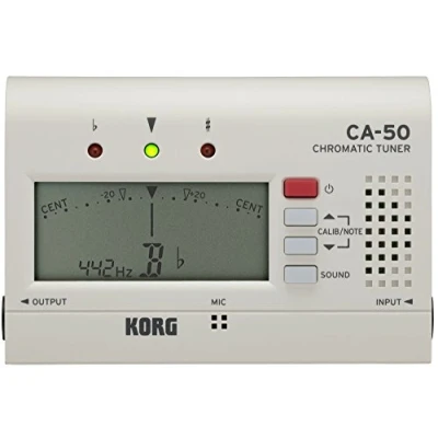 Afbeelding van KORG Stemapparaat, chromatisch, CA 50, wit