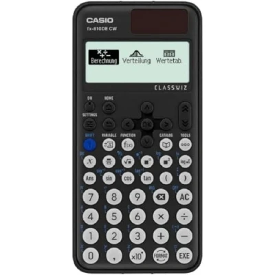 Afbeelding van Casio FX 810DE CW Technische rekenmachine Zwart Aantal displayposities: 17 werkt op batterijen, zonne energie (b x h d) 77 10.7 162 mm