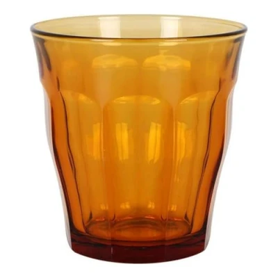 Afbeelding van Glazenset Duralex Picardie Amber 31 cl (4 pcs)