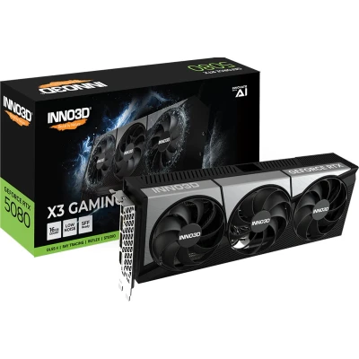 Afbeelding van INNO3D GeForce RTX 5080 X3 Gaming OC 16GB