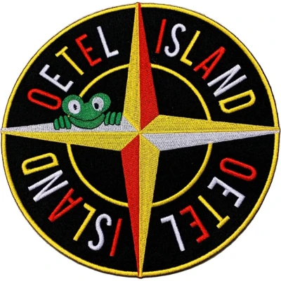 Afbeelding van Fjesta© Oeteldonk embleem Rugembleem Oetel island