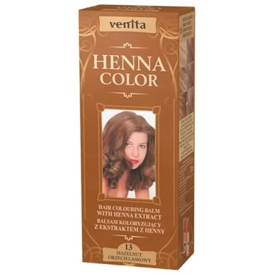 Afbeelding van Venita Henna Color Haarkleurmiddel, 13 hazelnoot, 75 ml
