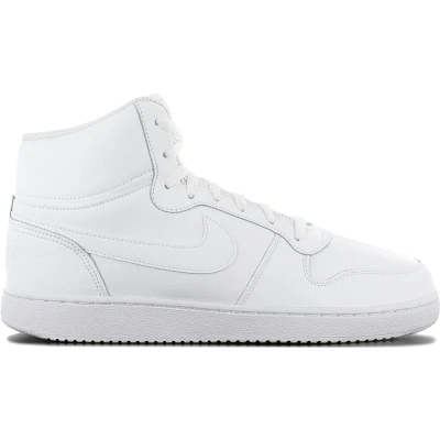 Afbeelding van Nike Ebernon Mid Heren Sneakers White/White Maat 45