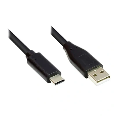 Afbeelding van USB C A Kabel 1 meter USB2.0 High Speed Good Connections