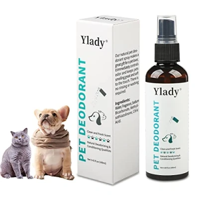 Afbeelding van Deodorantspray voor huisdieren, 100 ml geurverdrijvingsspray honden en katten, parfumspray huisdieren