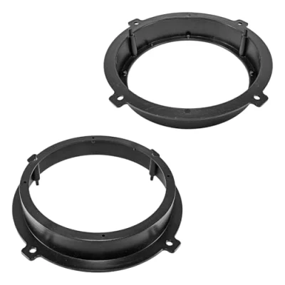 Afbeelding van tomzz Audio 2819 001 Luidsprekerringen, adapterhouders, compatibel met Hyundai Tucson Santa Fe iX35 i20 i30 Kia Sportage deur voor en achter 165 mm DIN luidsprekers