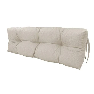 Afbeelding van Chilly Pilley Palletkussen Schuimvlokken Palletkussens Palletmeubels Palletbank Rugleuning Zitkussen Zijkussenset (Rugkussen 120 X 40 Ivoor)