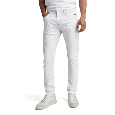 Afbeelding van G Star Raw heren Jeans Revend FWD Skinny Jeans, wit (Paper White Gd D20071 c258 g547), 26W / 32L