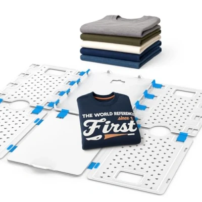 Afbeelding van BoxLegend V4 Overhemden Vouwplank T shirts Kledingmap Duurzame Wasmap Vouwplanken, breder overhemdenvouwplank