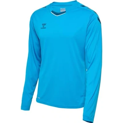 Afbeelding van Hummel CORE XK POLY Longsleeve, Heren, Maat: Medium, Blue danube