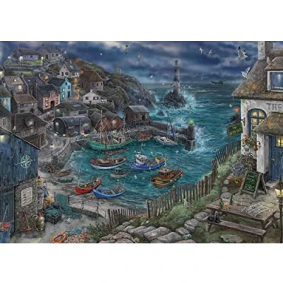Afbeelding van Puzzel Ravensburger 17528 Escape Treacherous Harbor 759 Onderdelen