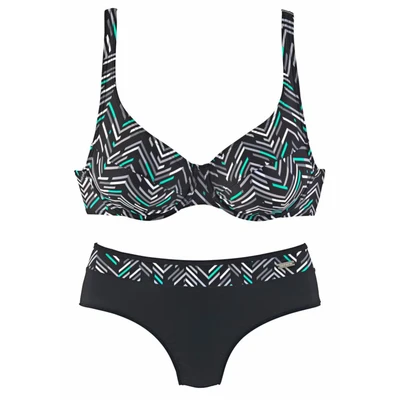 Afbeelding van Lascana Beugelbikini grafisch printdesign
