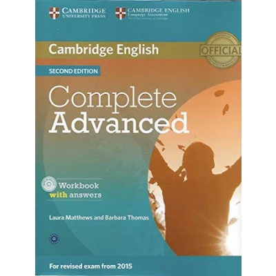 Afbeelding van Complete Advanced second edition workbook + a: With Answers