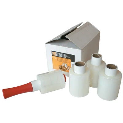 Afbeelding van Wikkelfolie CleverPack 100mmx250m 20mu +afroller transparant