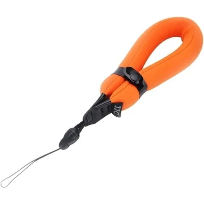 Afbeelding van JJC Drijvende polsband voor Olumpus TG 7 6 5 4, Nikon W300 W100 Gopro Panasonic en andere onderwatercamera&#039;s, Oranje, S
