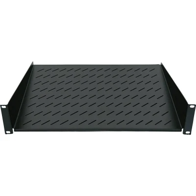 Afbeelding van Intellinet 19&quot; plank voor montage aan de voorkant 2 HE (montage op twee voorste profielrails) 250 mm diepte grijs 712217