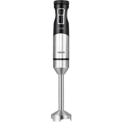 Afbeelding van MPM RVS Staafmixer Mixer met Snelheidsregeling en Turbofunctie 1500W Zwart