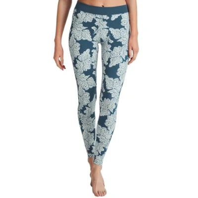 Afbeelding van CALIDA Elastische trendy leggings met zachte tailleband voor dames, hoge taille tailleband, Deep Dive Petrol, 48/50 NL