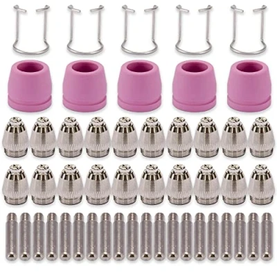Afbeelding van SG 55 AG 60 WSD Plasmasnijder Snijbrander Tip Nozzles Verbruiksartikelen Kit 50pk