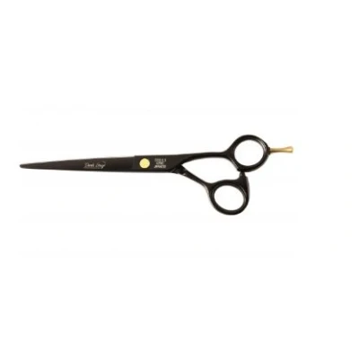 Afbeelding van Dark Stag Black and Gold Barber Scissors Maat 7.0