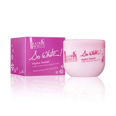 Afbeelding van Fair And White So Hydra Sweet Moisturizing Cream Body &amp; Face 400 ml
