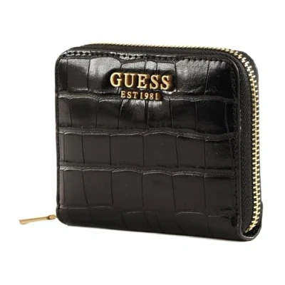 Afbeelding van Guess Laurel Small ZIP Around Portemonnee, Dames, Maat: One Size, Black