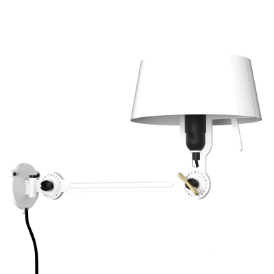 Afbeelding van Tonone Bolt Bed Underfit wandlamp met stekker Pure White