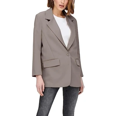 Afbeelding van ONLY blazer ONLLANA BERRY grijs