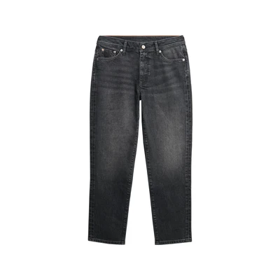 Afbeelding van Superdry Vrouwen Slimfit Jeans met Middelhoge Taille Zwart Grootte: 32/30