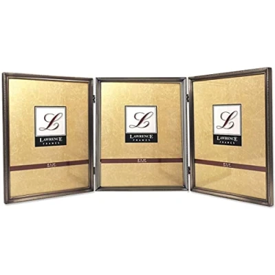 Afbeelding van Lawrence Frames Kraal Border Design, 8 x 10 Triple, Tin