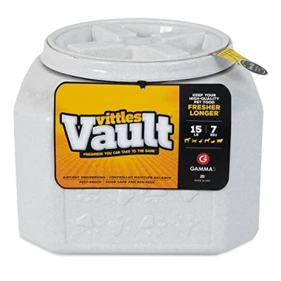 Afbeelding van Gamma2 Vittles Vault Outback Luchtdichte voercontainer voor huisdieren, 25 lbs