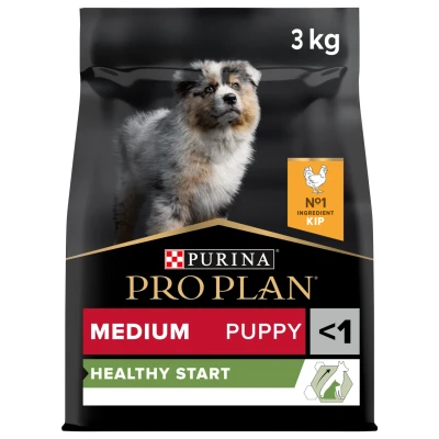 Afbeelding van 4x Pro Plan Puppy Medium Healthy Start Kip 3 kg