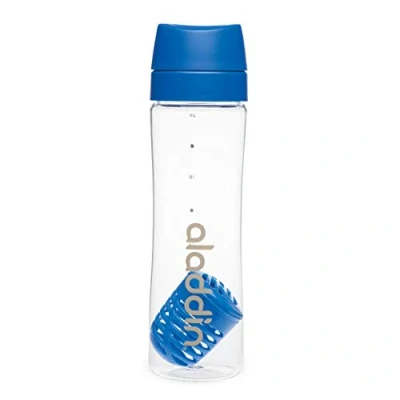 Afbeelding van Aladdin Waterfles Infuse Met Fruit Compartiment 0.70 l Tomato Blauw