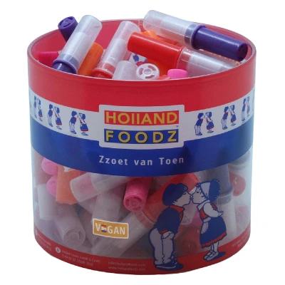 Afbeelding van Holland Foodz Snoep Lipstick 60st