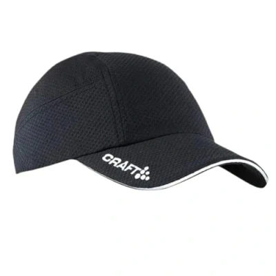Afbeelding van Pet Craft Run Cap White One Size Black