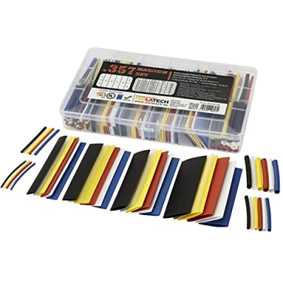 Afbeelding van ISOLATECH 357 delige magnum krimpkous, zonder label, transparant, set box mix 2:1, lijm