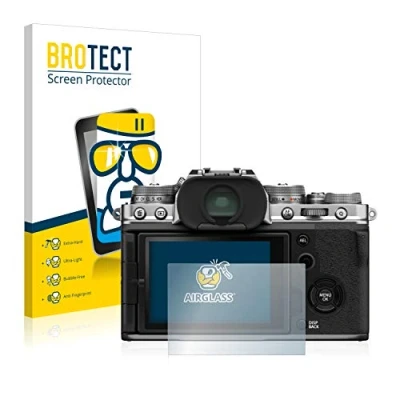 Afbeelding van BROTECT Screenprotector voor Fujifilm X T4 Folie Beschermfolie Beschermglas transparant