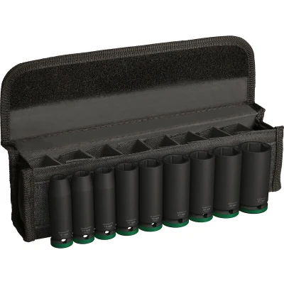 Afbeelding van Bosch PRO Impact Socket Set, 1/2&quot;, diep, 9 delig (2608003040)