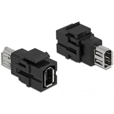 Afbeelding van FireWire verloop Zwart Delock