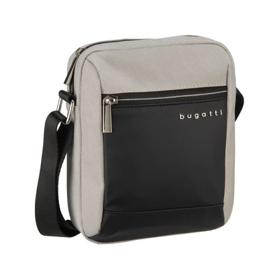 Afbeelding van bugatti Shoulderbag Small Schoudertas, Heren, Maat: One Size, Light grey