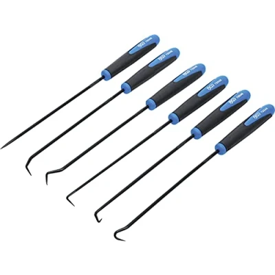 Afbeelding van BGS 70046 Hakenset extra lang 245 mm 6 dlg.
