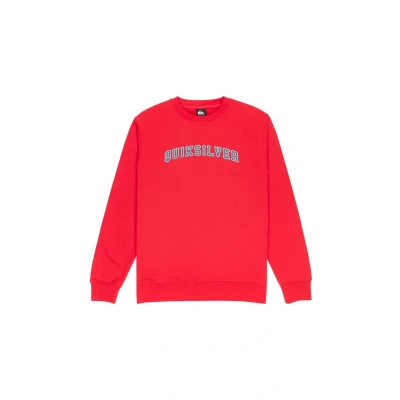 Afbeelding van Quiksilver Graphic Crew Fleece Trui, rood, XL