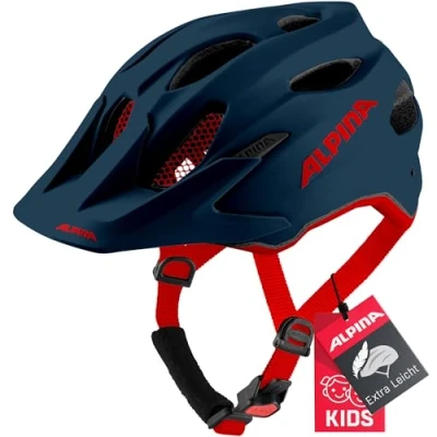 Afbeelding van ALPINA Unisex Kinderen, CARAPAX JR. Fietshelm, indigo matt, 51 56 cm