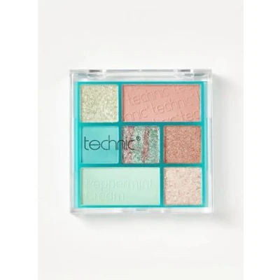 Afbeelding van Technic Pressed Pigment Oogschaduw Palette Peppermint Cream